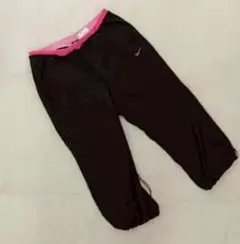 《 NIKE ナイキ 》 レディース M 160 ドライフィットパンツ ブラック