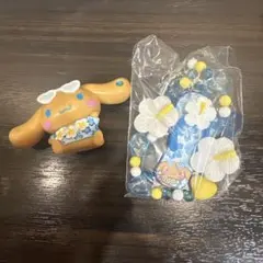 シナモン　フィギュア　ストラップ　サンリオ　トコナツバケーション