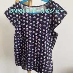 ユニクロ　PAUL & JOE 花柄 Tシャツ 110サイズ