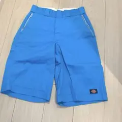 Dickies 水色 ハーフパンツ 28