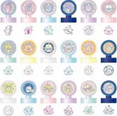すみっコスタンプコレクション　青い月夜のまほうの子コンプリート
