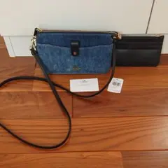 COACH デニムショルダーバッグ タイムセール