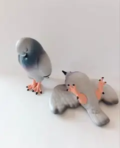 つかれきったハト　マスコットフィギュア　ガチャ