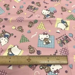 ハローキティ プリント生地