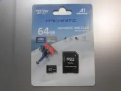 ARCANITE microSDXC 64GB V30 (SDカード付）