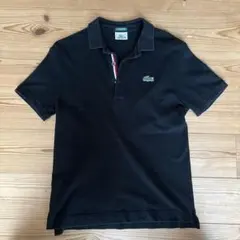 ラコステ　ポロシャツ　サイズ3 黒　LACOSTE EXCLUSIVE
