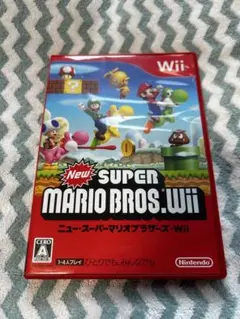 ニンテンドー　Wii ソフト　ニュー・スーパーマリオブラザーズ・Wii