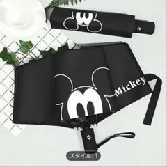 日傘ディズニー Disney ミッキー 折りたたみ傘 晴雨兼用