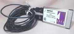 モデム/LAN PCカード APEX DATA MultiCard 動作未確認