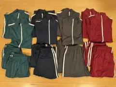 ８セット　カラフル4色ジャージ上下セット