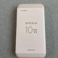 【新品未開封品】【SIMフリー】SONY Xperia 10 Ⅵ ホワイト