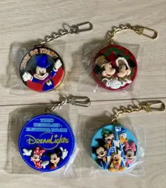 東京ディズニーランド キーホルダー4個セット