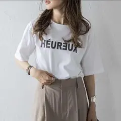ラスト1点✳️Bonjour Sagan 　前後2WAYロゴTシャツ