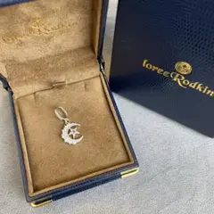 ローリーロドキン 【K18WG】 Crescent Moon Star