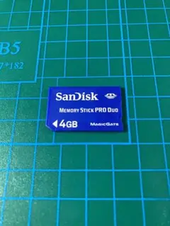 pspメモリースティック4gb 青 sandisk