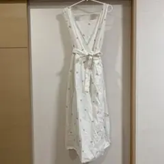 2way エプロン風ワンピース