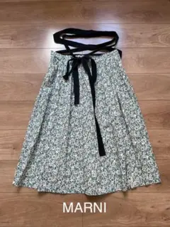 MARNI スカート フローラル 花柄 リボン