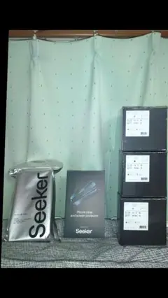 未開封SolanaMobileSeeker＋専用ケース＋未開封CUDIS02×3
