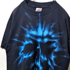 テネシーリバー デカロゴ ドクロ スカル Tシャツ ブラック 黒 古着
