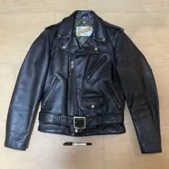 Schott 313UA ブラウン スエード ライダースジャケット 中古 38 楽天市場】ポイント10倍！Schott ショット 613UHT HORSEHIDE ONE