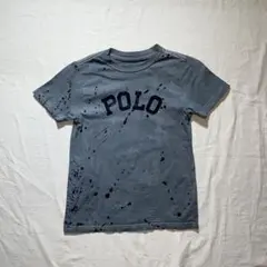 Y2K Polo Ralph Lauren ポロラルフローレン　黒染め　Tシャツ