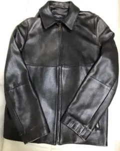 Max Mara WEEKENDの黒レザージャケット