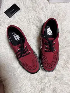 m6211【極美品 バンズ】厚底スニーカー クリーパーズ V3920 23cm 最終価格 美品 VANS バンズ 厚底 プラットフォーム シューズ