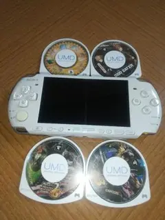 PSP3000 本体 ホワイト 通電OK ジャンク