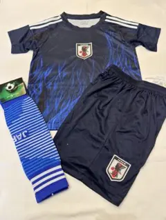 150cm 【日本代表】2025 ソックス付き子供サッカーユニフォームセット