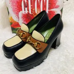 GUCCI グッチ ホースビット パンプスブラック 23.5㎝ 36 1/2