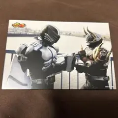 仮面ライダー龍騎　ミラーワールド　特典　ビジュアルシート　タイガ　インペラー