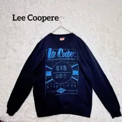 リークーパー / 長袖トレーナー　ネイビー　メンズ　Lサイズ