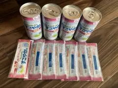 すこやか液体ミルク4缶＋携帯粉ミルク6本