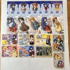 Kanon ポストカード　セット　18枚　キャラクター　アニメ　ゲーム　レア