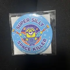 ミニオン 缶バッジ SUPER SILLY SPACE KILLER