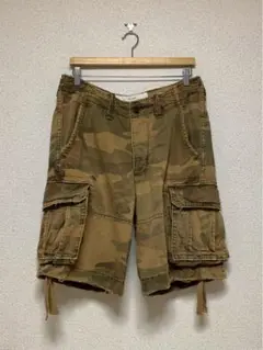 Abercrombie & Fitch カモ柄 カーゴショーツ 迷彩 00s