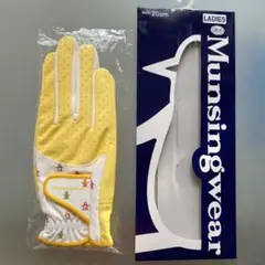 新品 マンシング ゴルフ 両手 手袋 サイズ20センチ