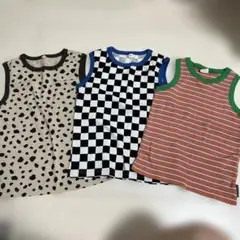 タンクトップ　3点セット　120 130