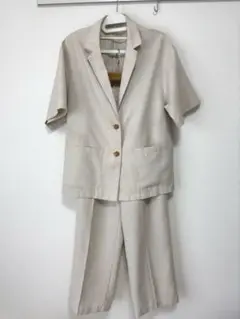 FREAK'S STORE 半袖ジャケット&パンツ XS ベージュ