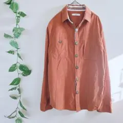 【GLENMIST】グレンミスト　コーデュロイ　L 長袖 古着 カジュアル
