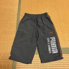 PUMA グレー ハーフパンツ 130cm