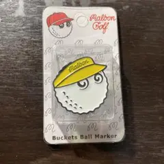 Malbon マルボン ゴルフ マーカー　イエロー
