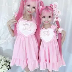 【新品未使用タグつき】riccaricca しまむら　りりぴ　ワンピース　130