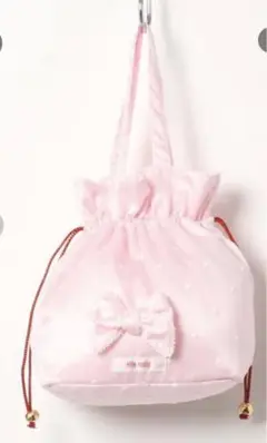 ピンクハウス 巾着 ハンドバッグ 美品