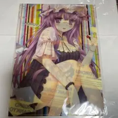 東方project パチュリー 恋色眼鏡 クリアファイル MM62