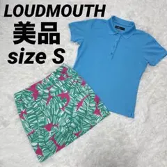 LOUDMOUTH ラウドマウス レディース セットアップ シャツ スカート