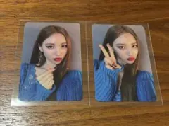 sunmi ソンミ warning トレカ 2枚セット