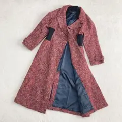 【美品】リリーブラウン ツイードコート 有名人着用 マルチカラー