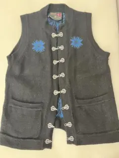 80sニットベスト ニット  ユーロ古着
