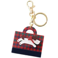 【新品未使用】familiar いぬのアクリルチャーム ☆完売品☆